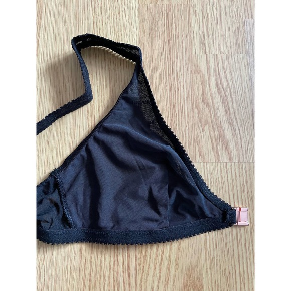 Savage X Fenty Flocked Logo Bralette - Picture 8 of 10